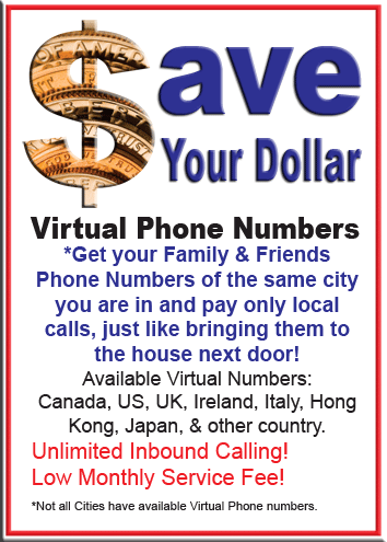 Virtual Phone Numbers (DID)